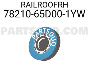 Suzuki 7821065D001YW RAILROOFRH