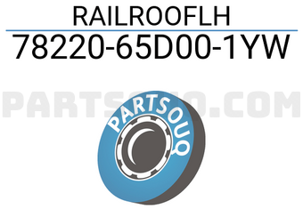 Suzuki 7822065D001YW RAILROOFLH