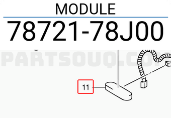 Suzuki 7872178J00 MODULE