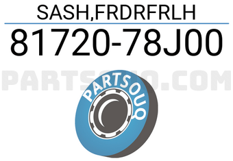 Suzuki 8172078J00 SASH,FRDRFRLH