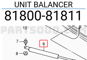 Suzuki 8180081811 UNIT BALANCER