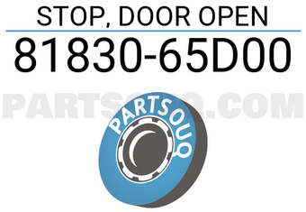 Suzuki 8183065D00 STOP, DOOR OPEN