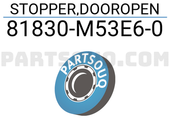 Suzuki 81830M53E60 STOPPER,DOOROPEN