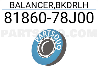 Suzuki 8186078J00 BALANCER,BKDRLH