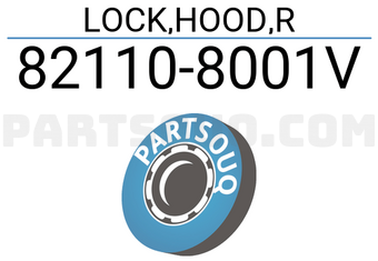 Suzuki 821108001V LOCK,HOOD,R