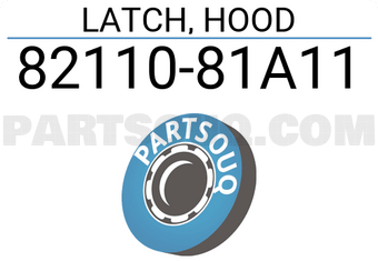 Suzuki 8211081A11 LATCH, HOOD