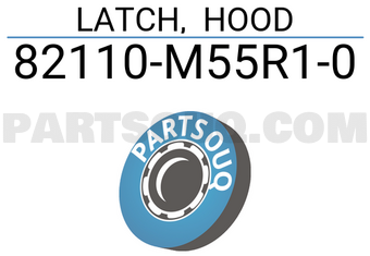 Suzuki 82110M55R10 LATCH, HOOD