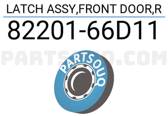 Suzuki 8220166D11 LATCH ASSY,FRONT DOOR,R