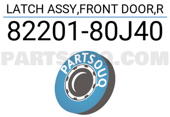 Suzuki 8220180J40 LATCH ASSY,FRONT DOOR,R
