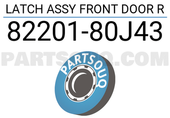Suzuki 8220180J43 LATCH ASSY FRONT DOOR R
