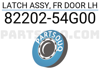 Suzuki 8220254G00 LATCH ASSY, FR DOOR LH