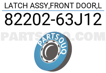 Suzuki 8220263J12 LATCH ASSY,FRONT DOOR,L