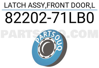 Suzuki 8220271LB0 LATCH ASSY,FRONT DOOR,L