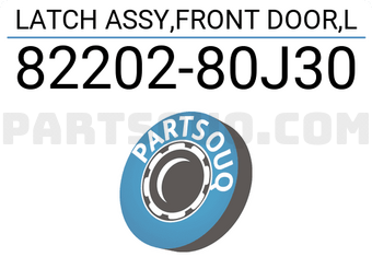 Suzuki 8220280J30 LATCH ASSY,FRONT DOOR,L