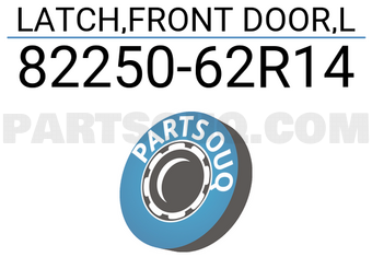 Suzuki 8225062R14 LATCH,FRONT DOOR,L