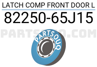 Suzuki 8225065J15 LATCH COMP FRONT DOOR L