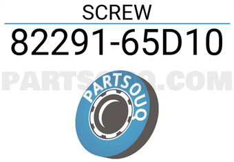 Suzuki 8229165D10 SCREW