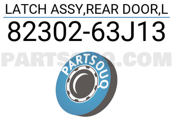 Suzuki 8230263J13 LATCH ASSY,REAR DOOR,L