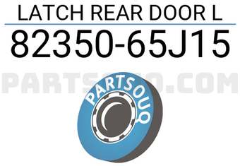 Suzuki 8235065J15 LATCH REAR DOOR L