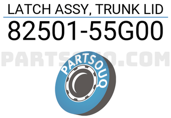 Suzuki 8250155G00 LATCH ASSY, TRUNK LID