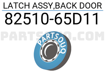 Suzuki 8251065D11 LATCH ASSY,BACK DOOR