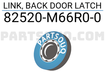 Suzuki 82520M66R00 LINK, BACK DOOR LATCH