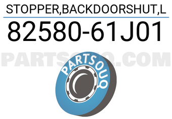 Suzuki 8258061J01 STOPPER,BACKDOORSHUT,L