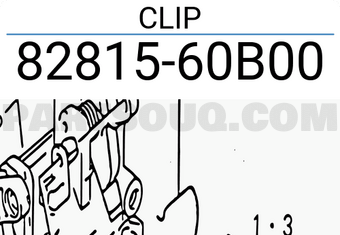 Suzuki 8281560B00 CLIP