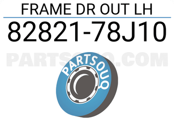 Suzuki 8282178J10 FRAME DR OUT LH
