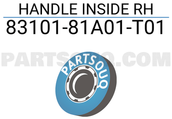 Suzuki 8310181A01T01 HANDLE INSIDE RH