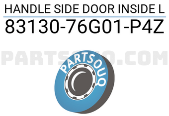 Suzuki 8313076G01P4Z HANDLE SIDE DOOR INSIDE L