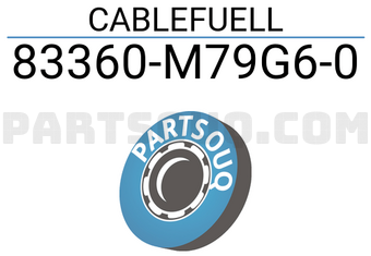Suzuki 83360M79G60 CABLEFUELL