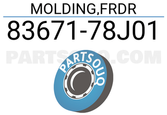 Suzuki 8367178J01 MOLDING,FRDR
