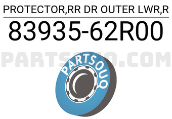 Suzuki 8393562R00 PROTECTOR,RR DR OUTER LWR,R