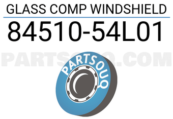 Suzuki 8451054L01 GLASS COMP WINDSHIELD
