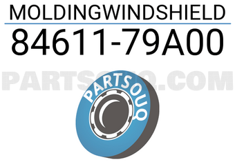 Suzuki 8461179A00 MOLDINGWINDSHIELD