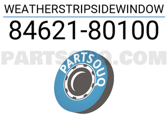 Suzuki 8462180100 WEATHERSTRIPSIDEWINDOW