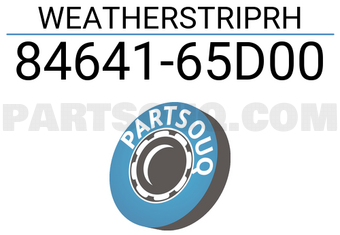 Suzuki 8464165D00 WEATHERSTRIPRH