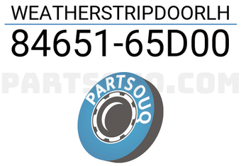Suzuki 8465165D00 WEATHERSTRIPDOORLH