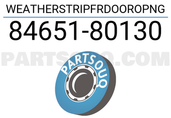 Suzuki 8465180130 WEATHERSTRIPFRDOOROPNG