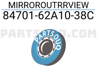 Suzuki 8470162A1038C MIRROROUTRRVIEW