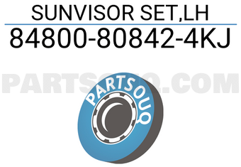 Suzuki 84800808424KJ SUNVISOR SET,LH