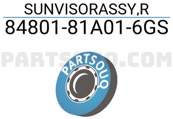 Suzuki 8480181A016GS SUNVISORASSY,R
