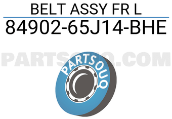 Suzuki 8490265J14BHE BELT ASSY FR L