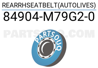 Suzuki 84904M79G20 REARRHSEATBELT(AUTOLIVES)