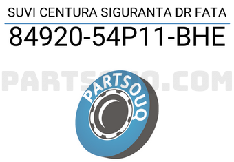 Suzuki 8492054P11BHE SUVI CENTURA SIGURANTA DR FATA