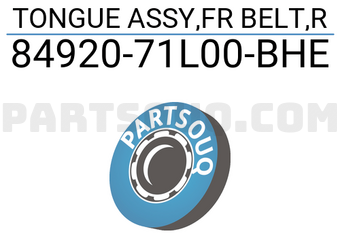 Suzuki 8492071L00BHE TONGUE ASSY,FR BELT,R