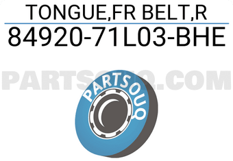 Suzuki 8492071L03BHE TONGUE,FR BELT,R