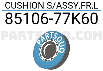 Suzuki 8510677K60 CUSHION S/ASSY,FR,L