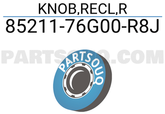 Suzuki 8521176G00R8J KNOB,RECL,R